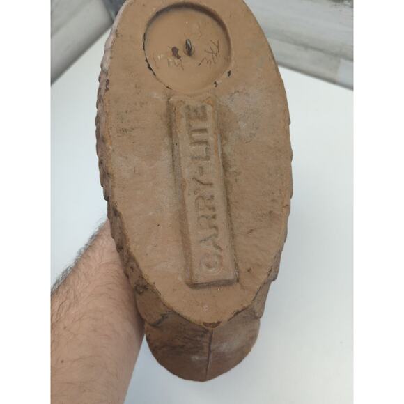 Carry Lite Hen Mallard Paper Mache Decoy Brown‎ Blue Duck Decoy - Picture 11 of 12